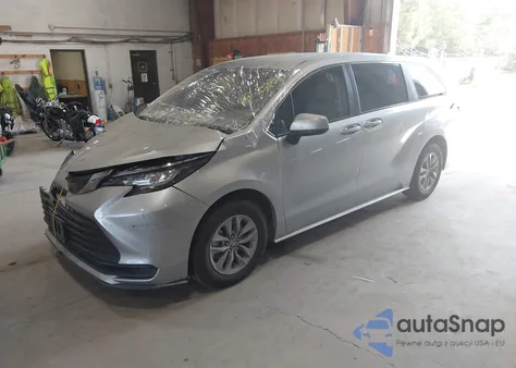 2023 Toyota Sienna Le z USA, uszkodzony, nr VIN 5TDKRKECXPS165655